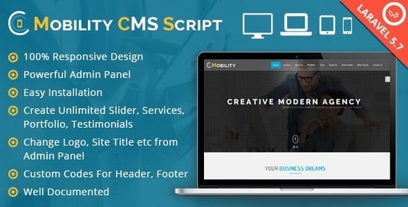 Mobility CMS Script Free Download Nulled