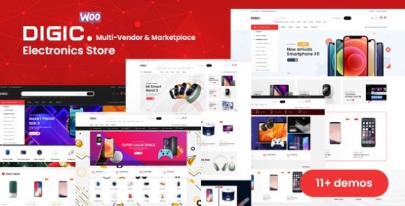 Digic Electronics Store WooCommerce Theme Download