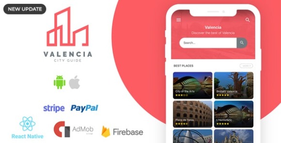 Valencia Complete City Guide App Backend Source Code