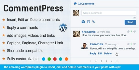 CommentPress Comment System Plugin for WordPress and Ajax Comments Plugin