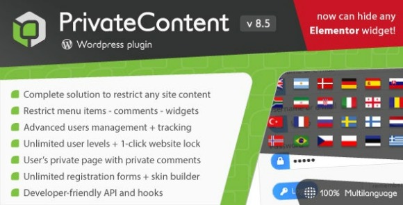 PrivateContent Multilevel Content WordPress Plugin
