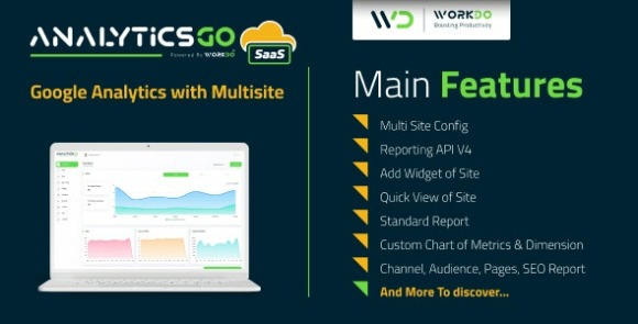 Analytics SaaS Google Analytics with Multisite Nulled Script