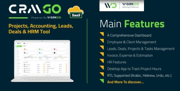 CRMGo SaaS Nulled Script