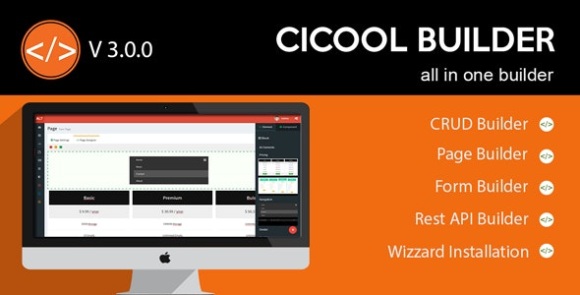 Cicool Page Form Rest API and CRUD Generator Script