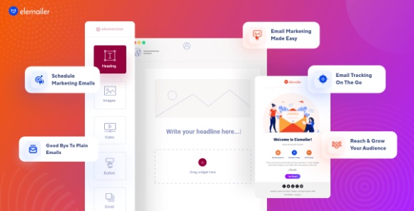 Elemailer Nulled WordPress Email Template and Campaign Builder Plugin