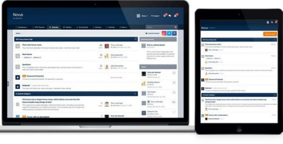 Novus Theme for Invision Community
