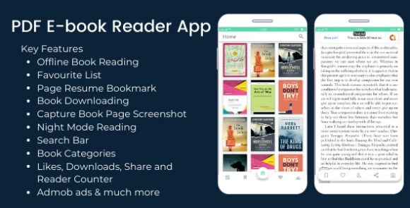 PDF Ebook Reader Admin App Source