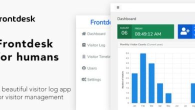 Frontdesk Visitor Management System Script