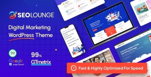 SEO Lounge Digital Marketing Theme Nulled Download