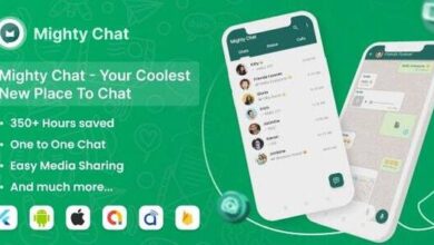 MightyChat Chat App wth Firebase Backend Agora Source