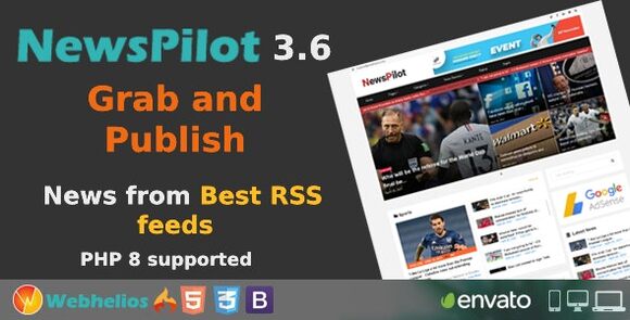 NewsPilot Automatic News Aggregator and Script