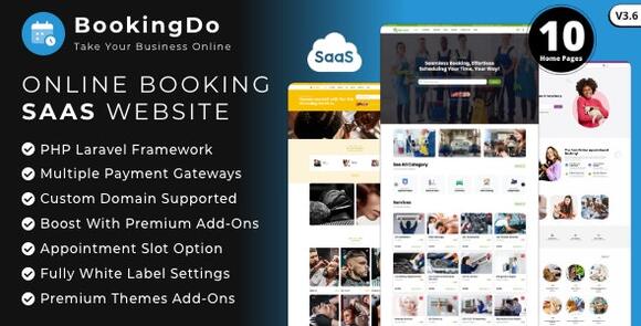 BookingDo SaaS Multi Business Appointment Scheduling and Service Booking