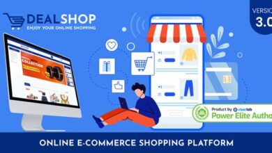 DealShop Online Ecommerce Shopping Platform Script