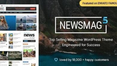 Newsmag Newspaper Magazine WordPress Theme