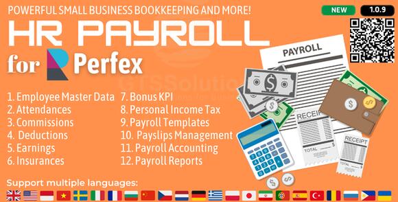 HR Payroll Module for Perfex CRM Addon