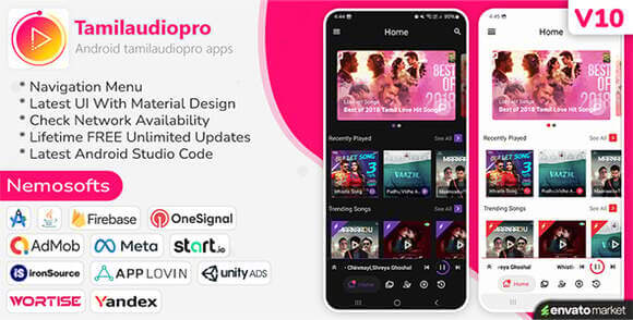 Tamilaudiopro Online Music Streaming Apps