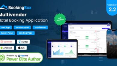BookingBox Complete MultiVendor Hotel Booking Application SAAS Nulled