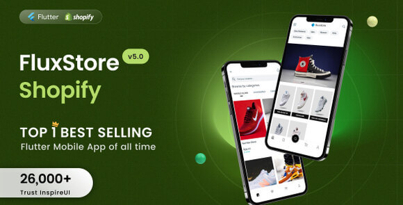 FluxStore Shopify The Best Flutter E-commerce App Source