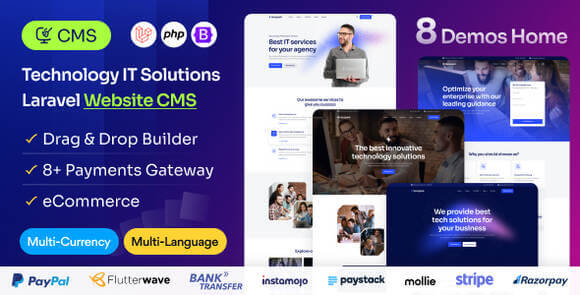 Optech IT Service and Business Consulting Laravel Script