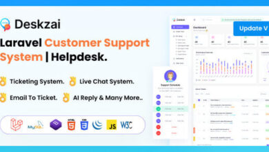 Deskzai Customer Support System Helpdesk Support Ticket Nulled