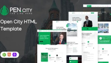 OpenCity Political and Government HTML Template