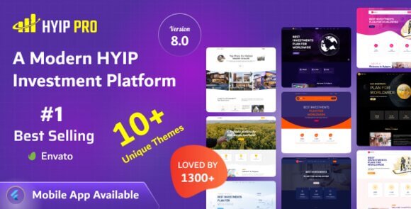 HYIP PRO A Modern HYIP Investment Platform Nulled