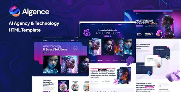 Aigence AI Agency and Technology HTML Template