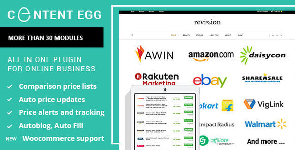 Content Egg All in one Plugin for Affiliate Price Comparison Deal Sites