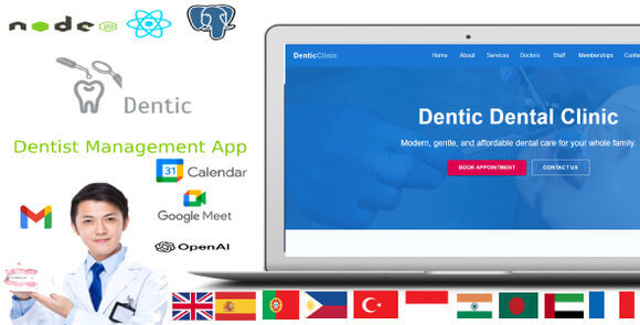 Dentic The AI Smart Solution for Dental Clinics Script