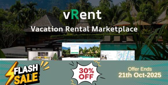 vRent Vacation Rental Marketplace Script