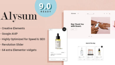 Alysum Premium Prestashop AMP Theme